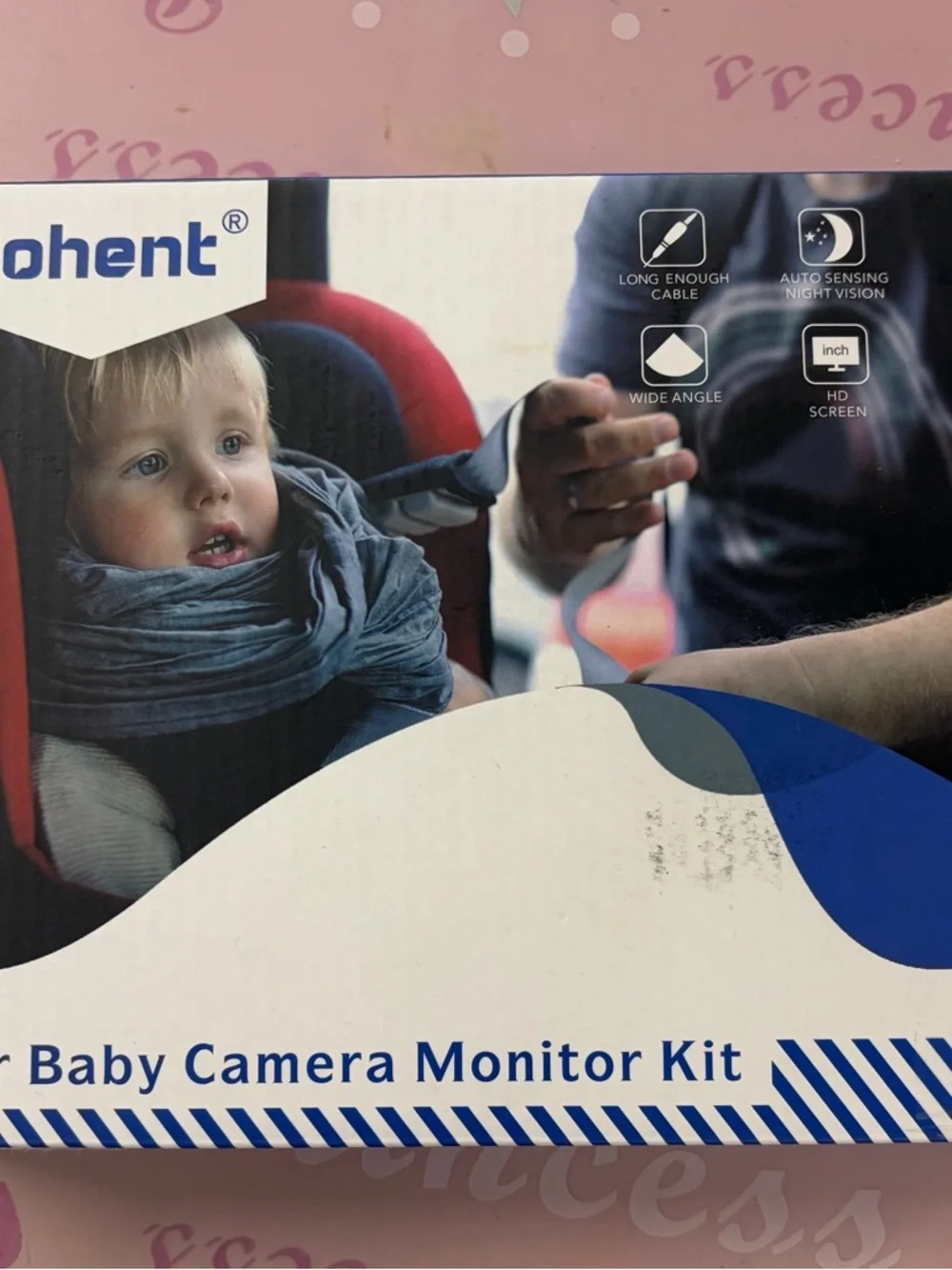 Rohent car baby camera monitor kit